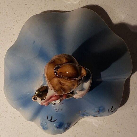 Josef Originals Vintage Ceramic 1960s April Diamond Birthstone Figurine - Picture 5 of 6